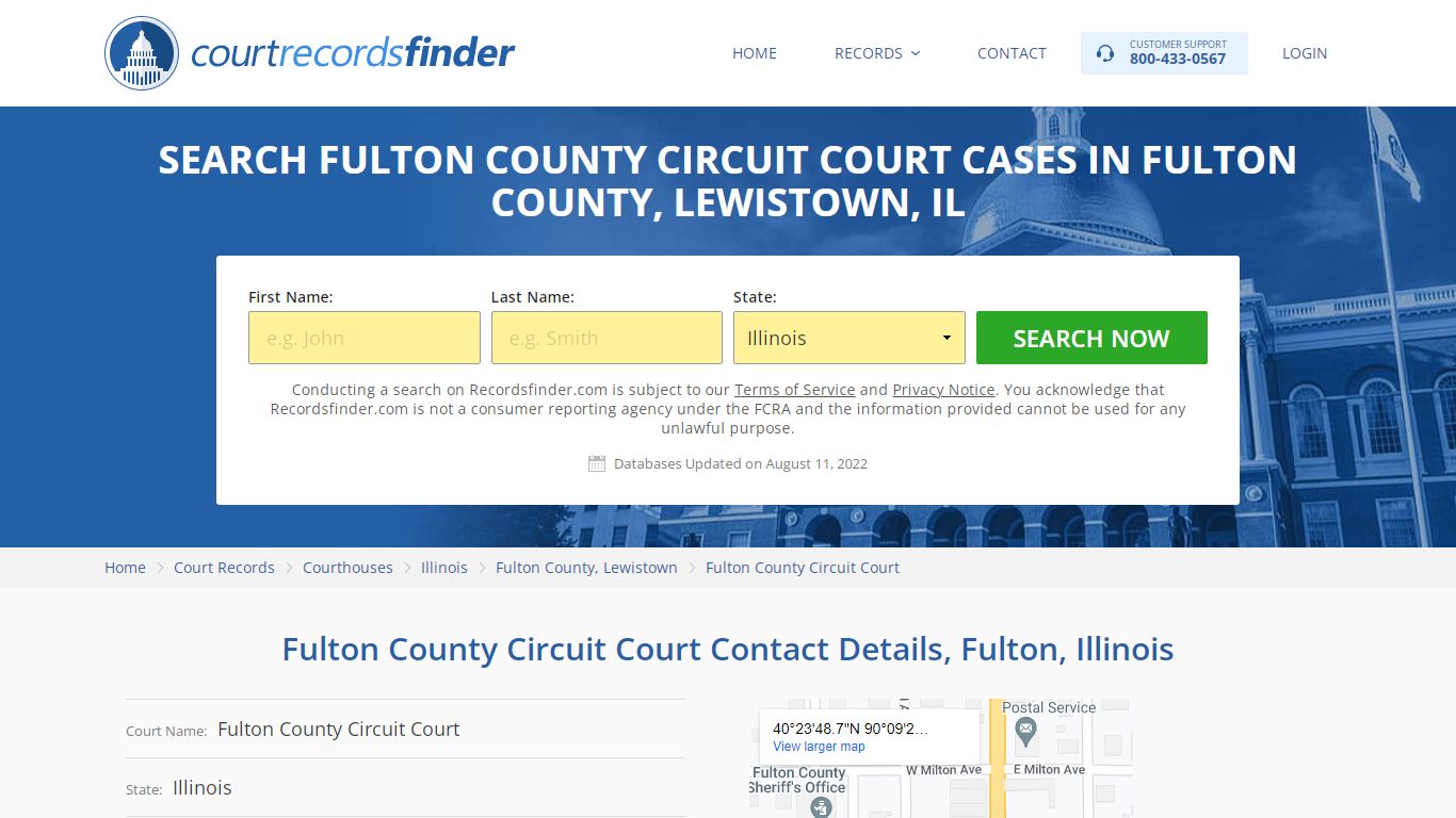 Fulton County Circuit Court Case Search - RecordsFinder